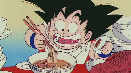 龙珠孙悟空吃瓜,揭秘齐天大圣的悠闲时光